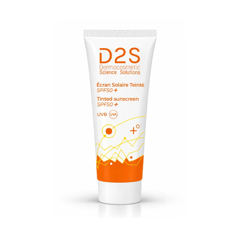 واقي شمس D2S الملون SPF50+ |حماية وإشراقة بخطوة واحدة - منتجات العناية بالبشرة من ماجيك فيل