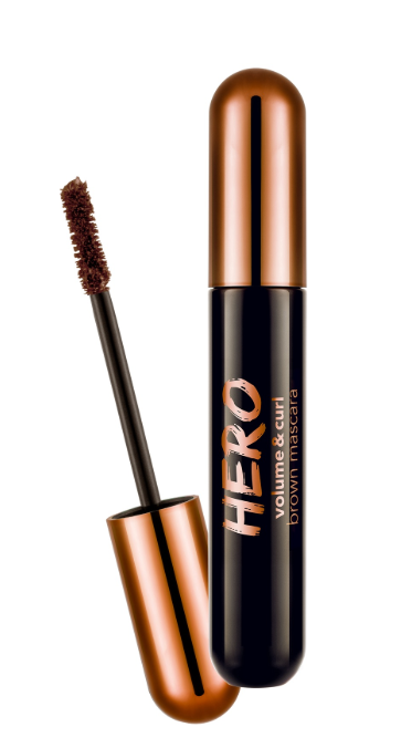 Hero Volume & Curl Mascara brown - مكياج أصلي من ماجيك فيل
