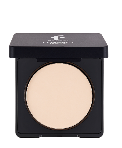 بودرة مضغوطة فلورمار 095 Light Porcelain Beige