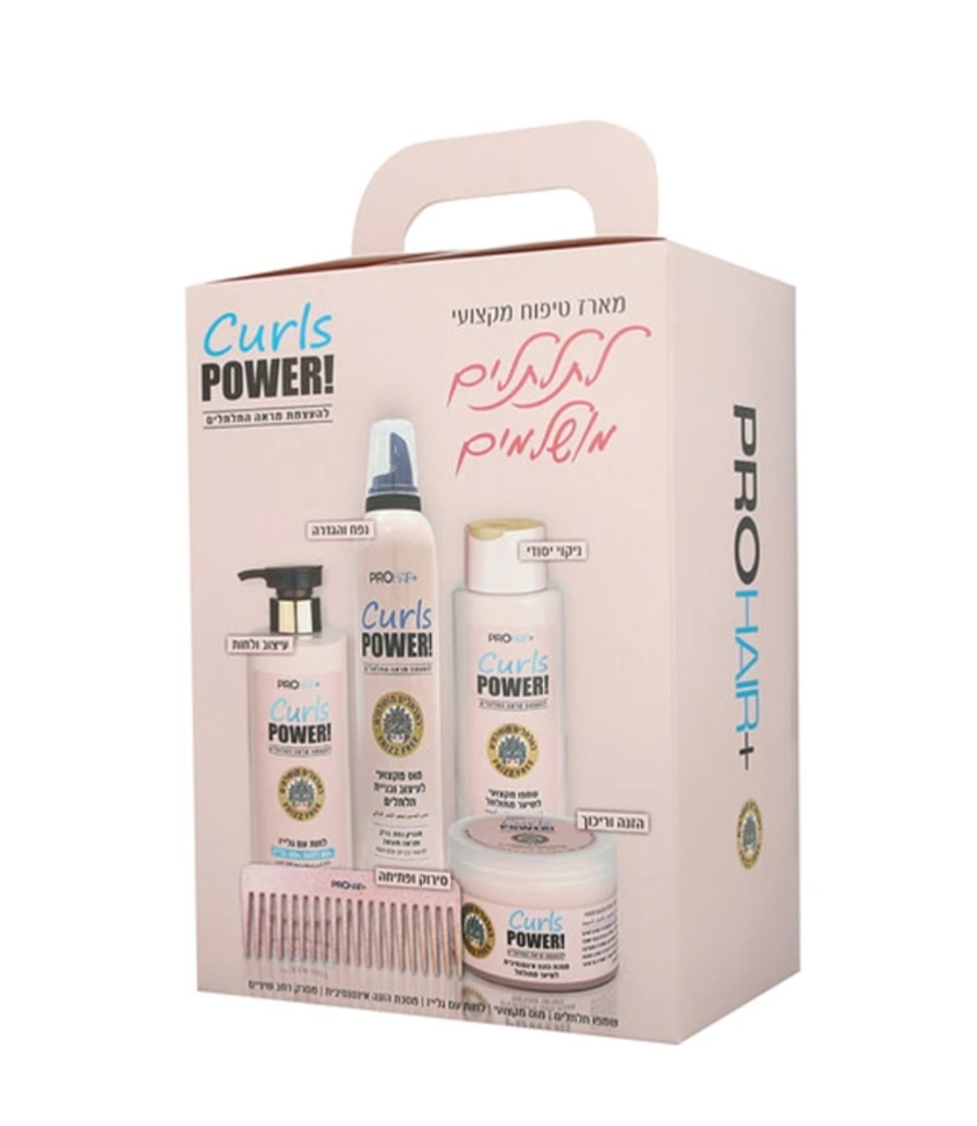 بكج شعر Curls Power قطع 5 - منتجات العناية بالشعر من ماجيك فيل